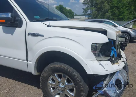2013 Ford F-150 Lariat from USA, damaged, VIN 1FTFX1EF6DFA01634